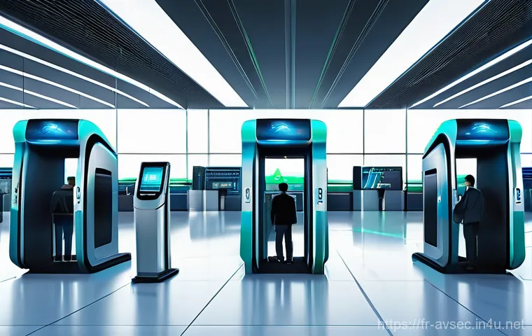항공보안관리사와 항공보안 체계 이해 - **Prompt 1: The Orchestration Hub of Airport Security**
    A wide-angle, cinematic shot of a modern...