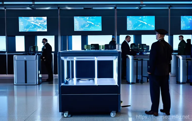 항공보안관리사 보안 문화 조성 방법 - **A highly detailed, realistic image capturing the human dedication behind aviation safety.** The sc...
