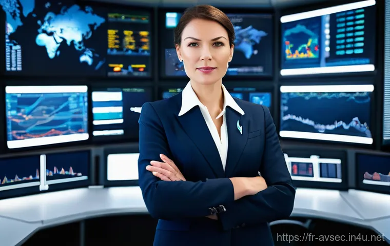 항공보안관리사 자격증 취득 가이드 - "A highly professional and focused female Air Safety Manager, in her late 30s to early 40s, stands c...